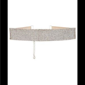 Nué crystal choker NWOT